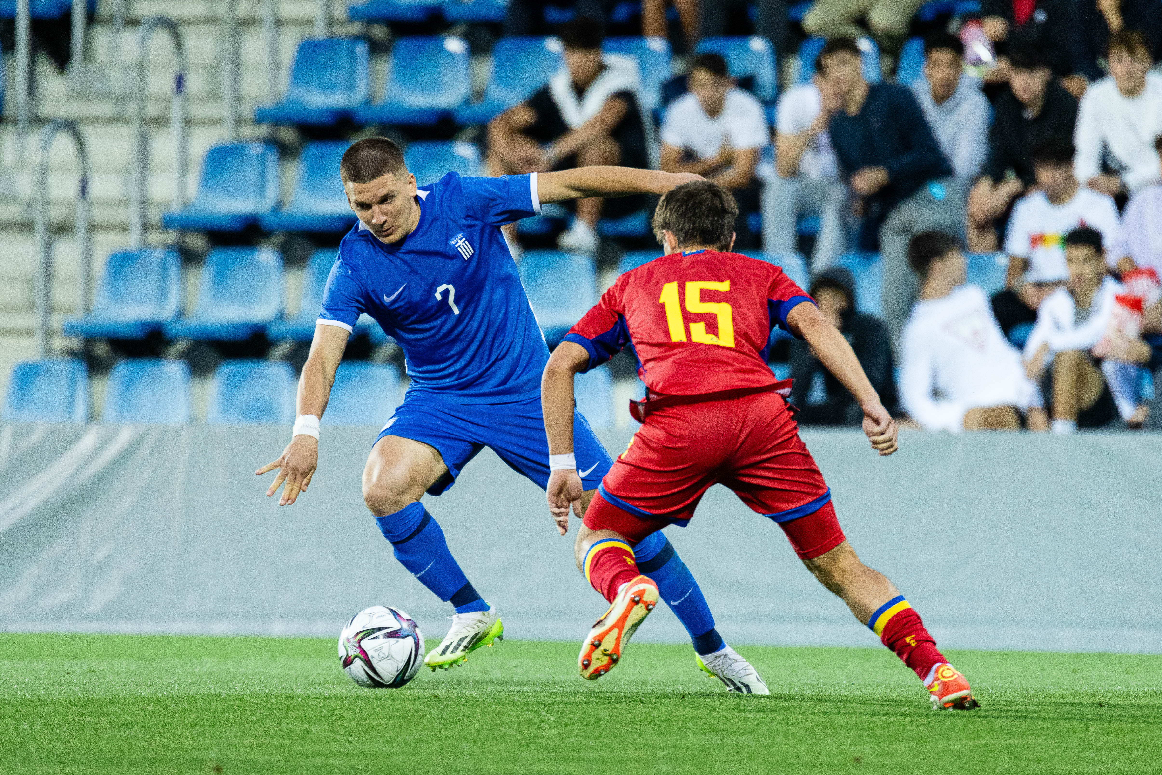 La selecció sub-21 cau per la mínima davant de Grècia 