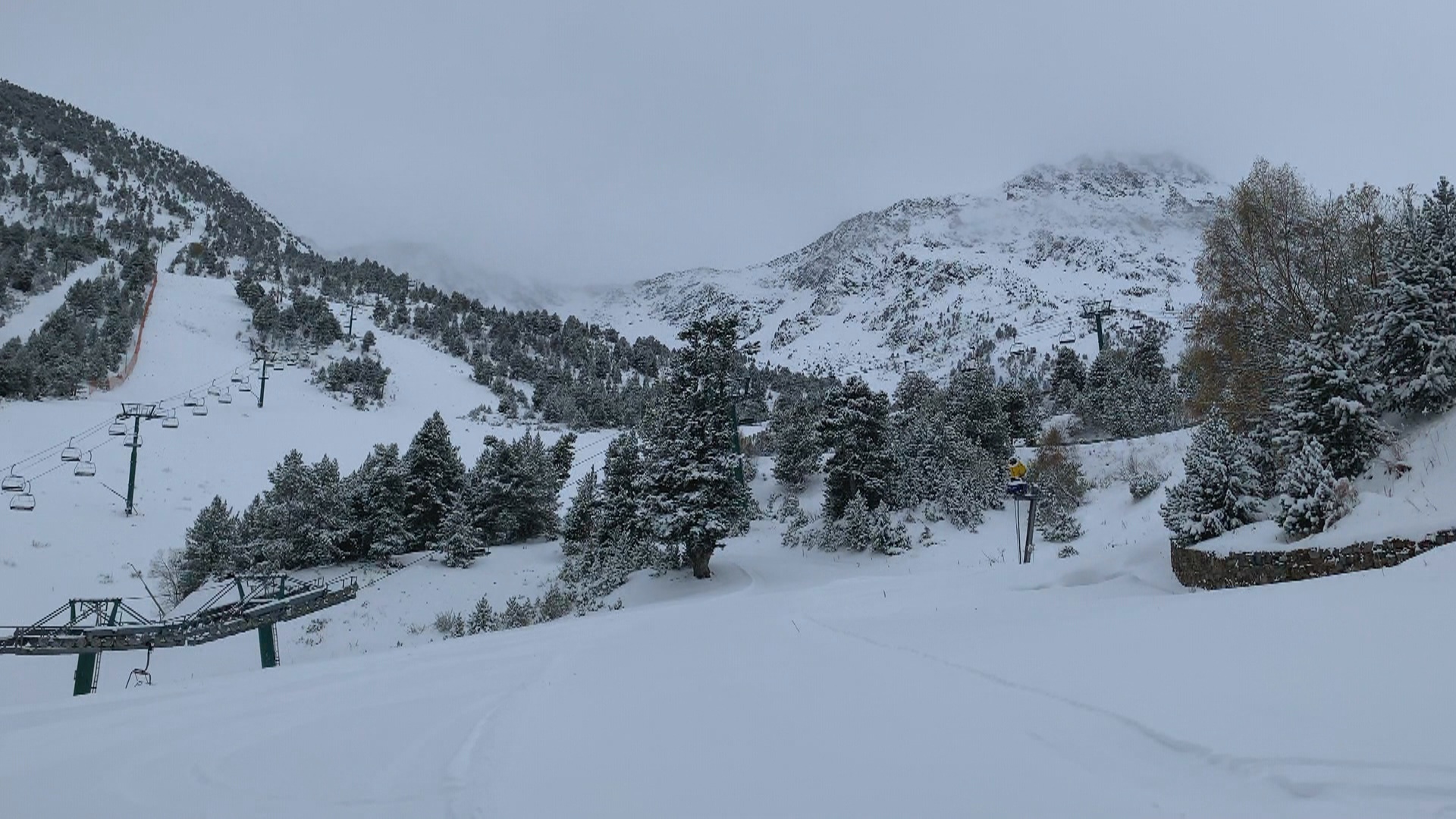 Neu a tot el país amb obertura confirmada d'Ordino-Arcalís dissabte