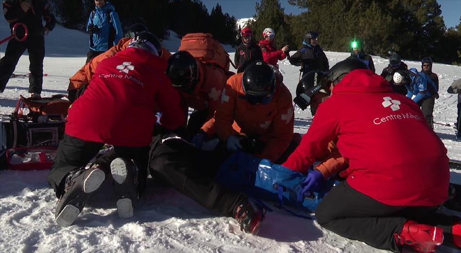 La pista Àliga del sector del Tarter de Grandvalira ha acollit aq