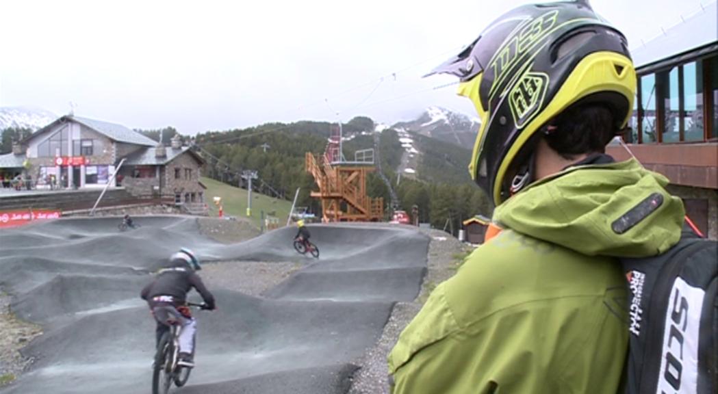 Sis pistes obertes del Bike Park per començar la temporada d'estiu a Pal-Arinsal