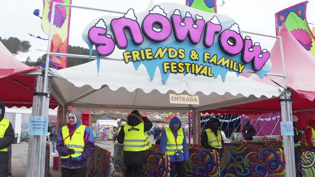 El snow row acull 8.000 persones en un total de vuit escenaris 