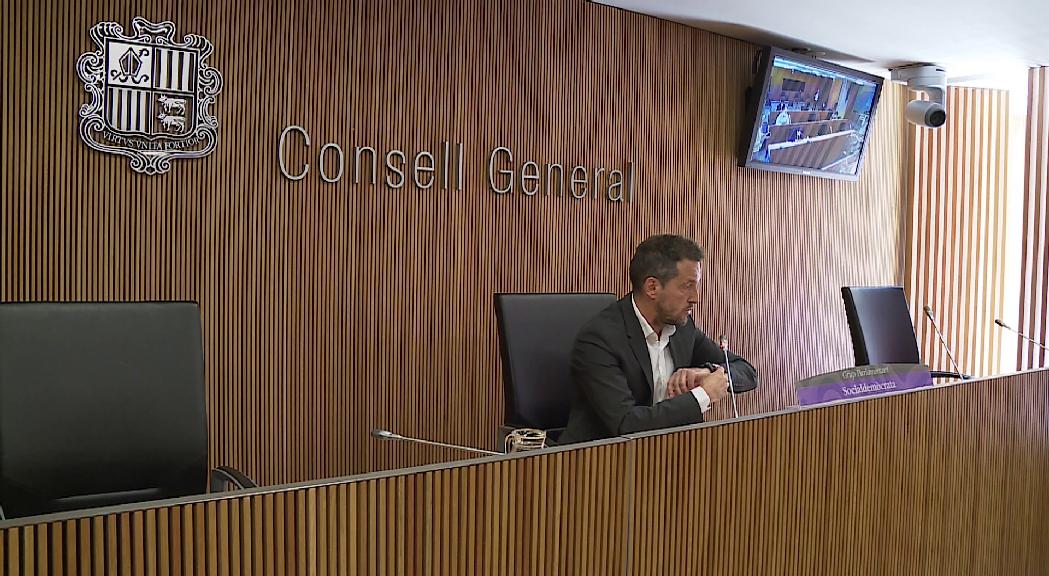 Els socialdemòcrates acusen el Govern de menystenir el Consell General i rebutjar la mà estesa de l'oposició