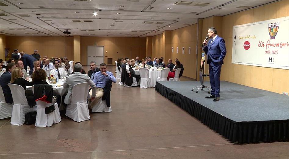 El VPC Andorra va celebrar aquest divendres un sopar de gala dins