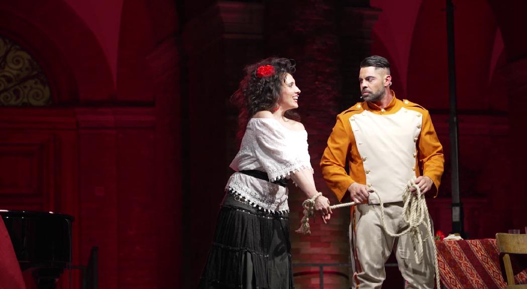 La soprano andorrana Jonaina Salvador interpreta "Carmen" al Gigli Opera Festival d'Itàlia