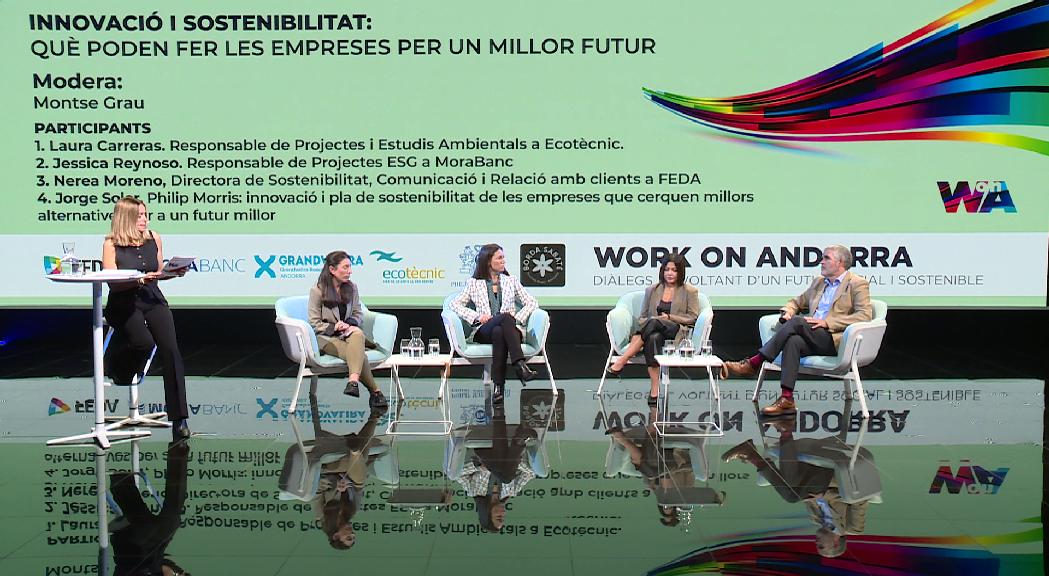 Sostenibilitat i innovació empresarial, claus de l'èxit al Work on Andorra