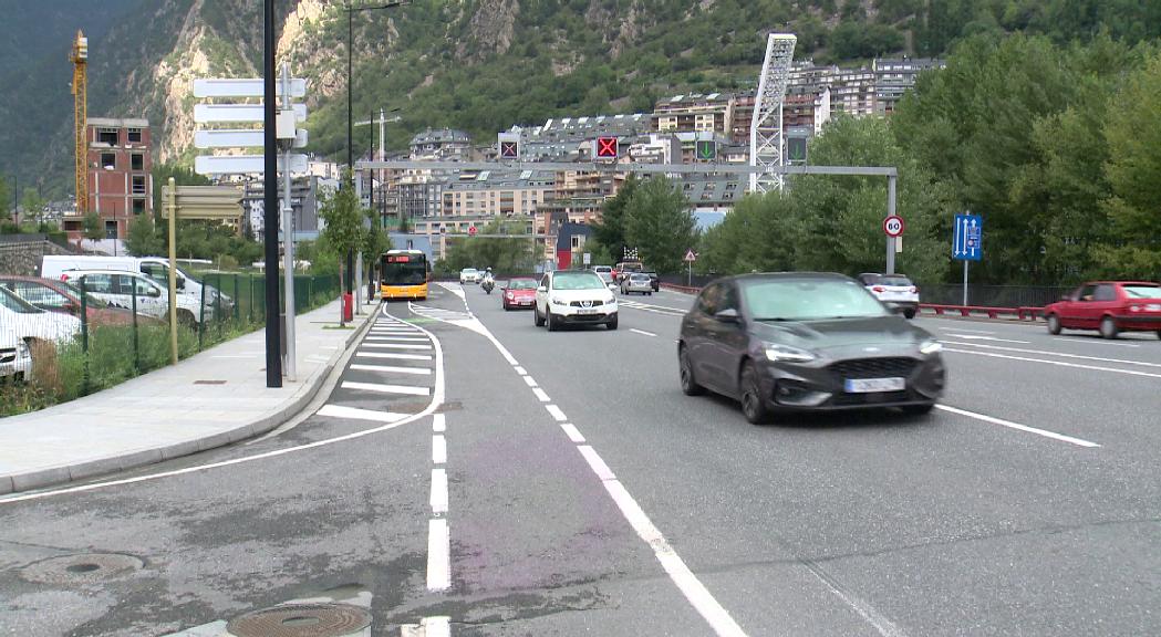 Talls a la xarxa viària pel partit de demà del FC Andorra