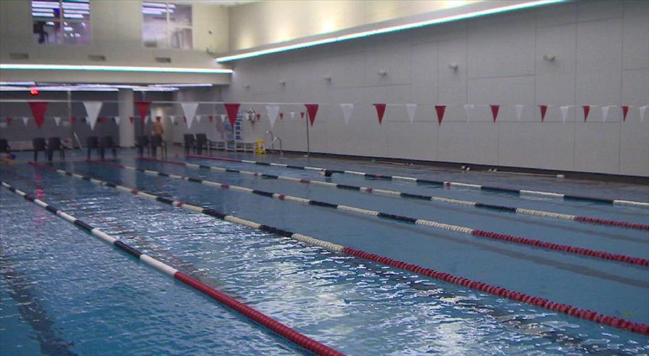 La piscina i el gimnàs comunal d'Escaldes-Engordany ro