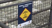 Tancat el passeig del riu de Sant Julià per precaució