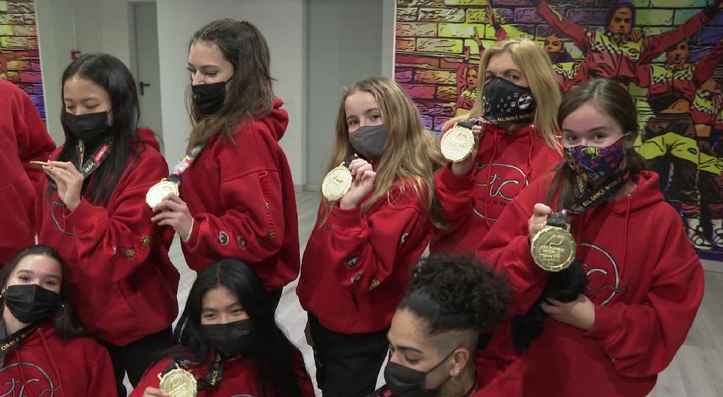 La TC Escola de Dansa aconsegueix cinc ors i una plata al campionat mundial de dansa urbana