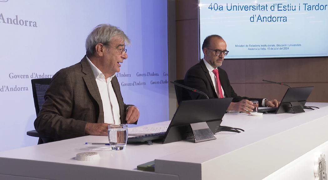 Tecnologia i genoma humà, protagonistes de la Universitat d'Estiu i Tardor