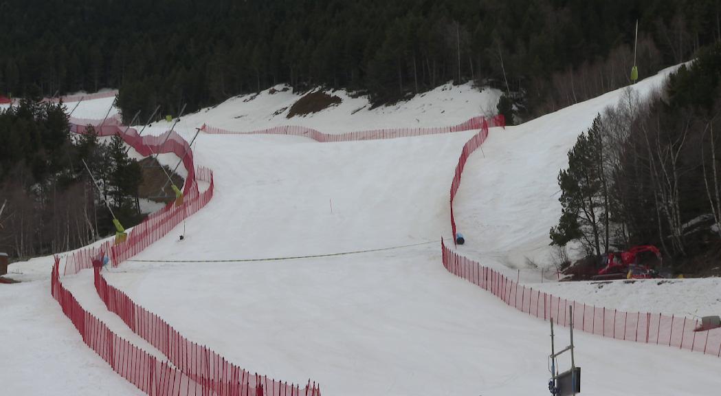 El temps obliga a cancel·lar una altra prova de les finals de la Copa d'Europa a Grandvalira