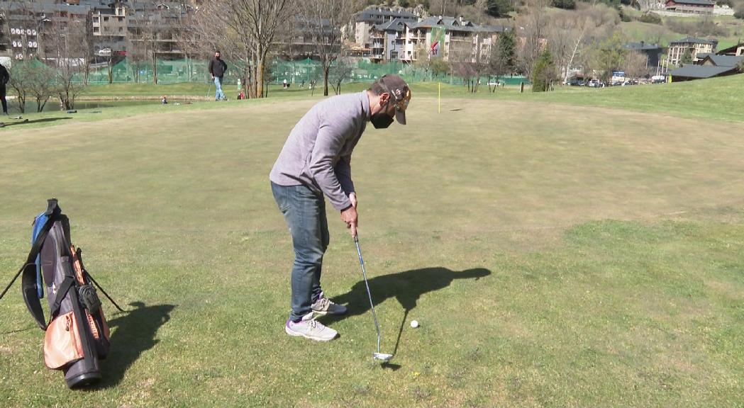 Toni Armengol s'adjudica la primera prova del Rànquing d'Andorra de Pitch and Putt