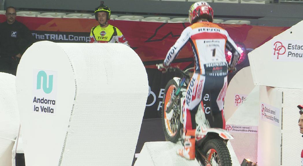 Toni Bou i Jaime Busto en lluita pel títol de l'X-Trial a Andorra la Vella