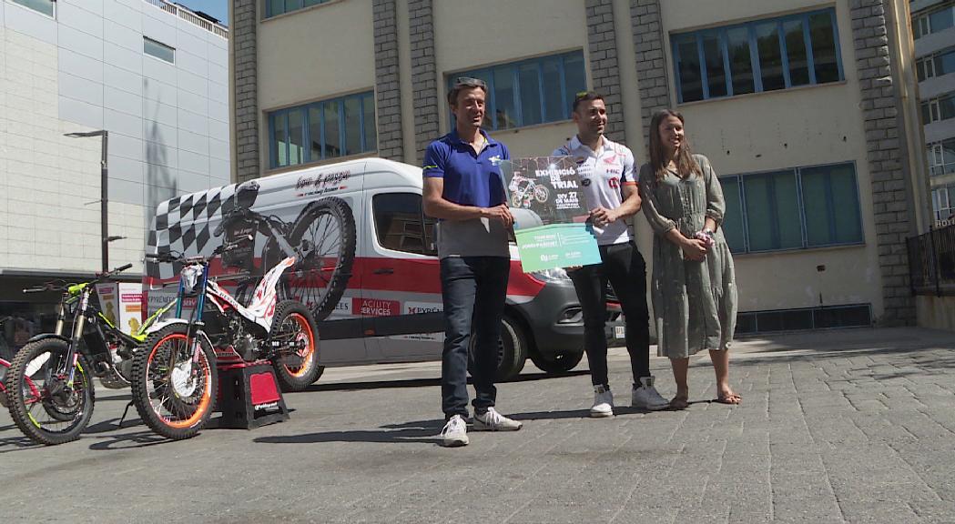 Toni Bou oferirà una exhibició de trial divendres a la plaça de l'antiga caserna de bombers