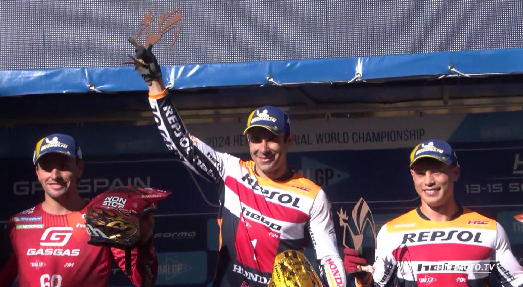 Toni Bou tanca un Mundial de trial gairebé perfecte amb dues victòries més