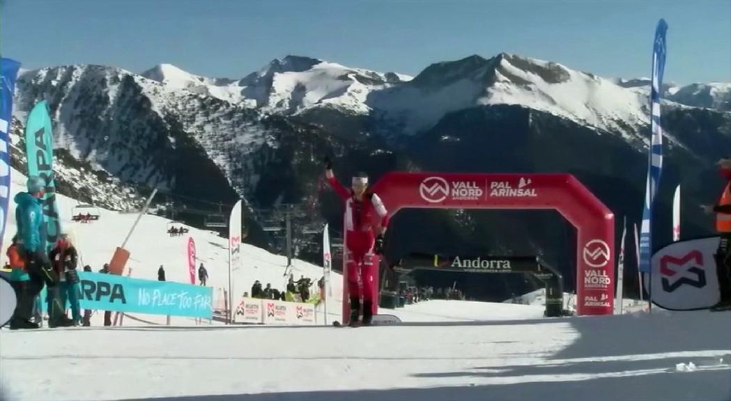 Tove Alexandersson i Rémi Bonnet, triomfadors a la vertical de la Comapedrosa Andorra