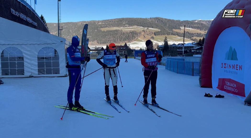 Traçat pla per a Irineu Esteve als 20km de Toblach