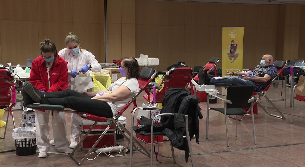 Tres dies per donar sang al Centre de Congressos d'Andorra la Vella 