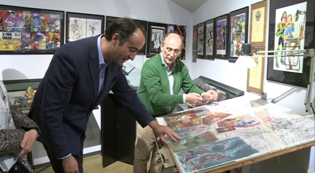 Tres plantes dedicades al còmic al nou museu Joan Pieras