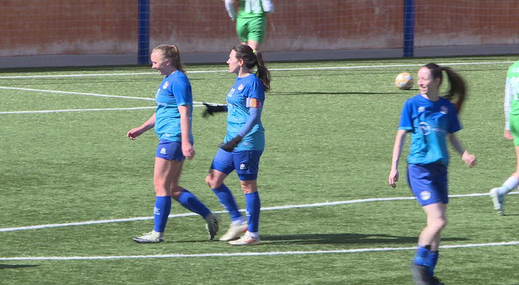 Triomf de l'Enfaf femení davant l'Òdena (2-0)