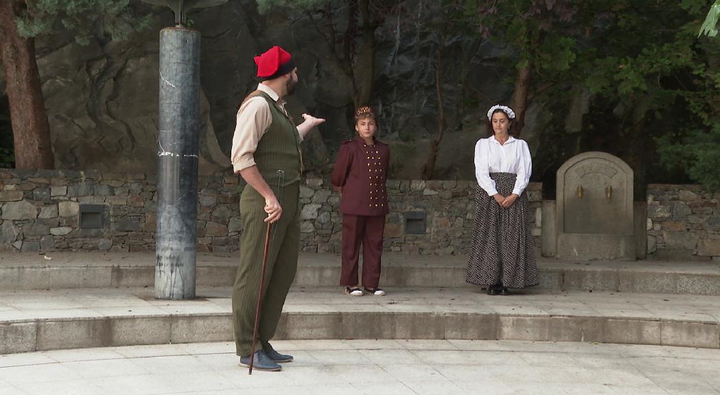 "Turistes i banyistes", l'espectacle itinerant per conèixer la història d'Escaldes-Engordany 