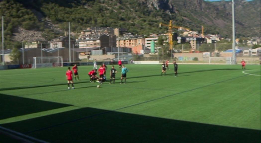 UE Sant Julià, Inter d'Escaldes i FC Andorra B completen la posada a punt amb un triangular a Borda Mateu