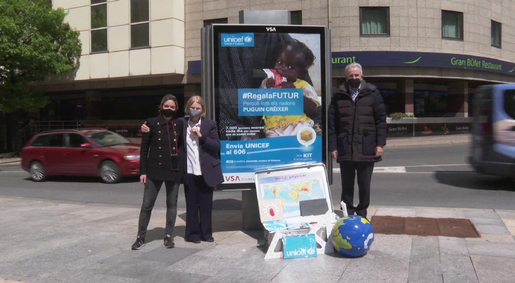 Unicef engega una nova campanya per arribar a tots els infants del món amb capses solidàries