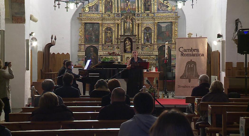 El V Cicle Cambra Romànica s'estrena fusionant música i literatura al recital "A través dels Pirineus" 