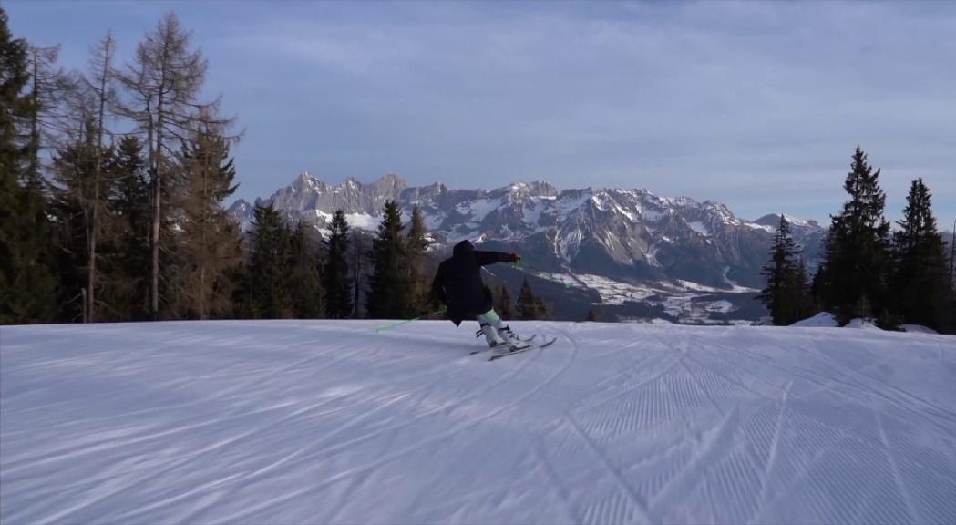 Verdú es vol fer gegant a Saalbach