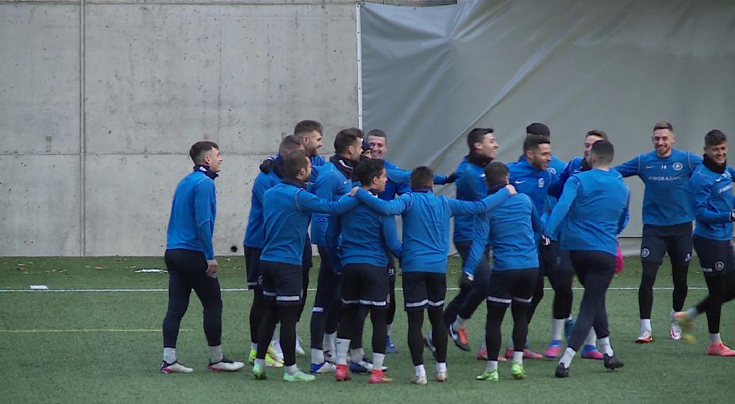 El FC Andorra manté la calma davant l'opció de situar-se líder