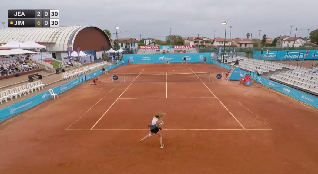 Vicky Jiménez derrota la número 3 de l'ITF W100 de Biarritz