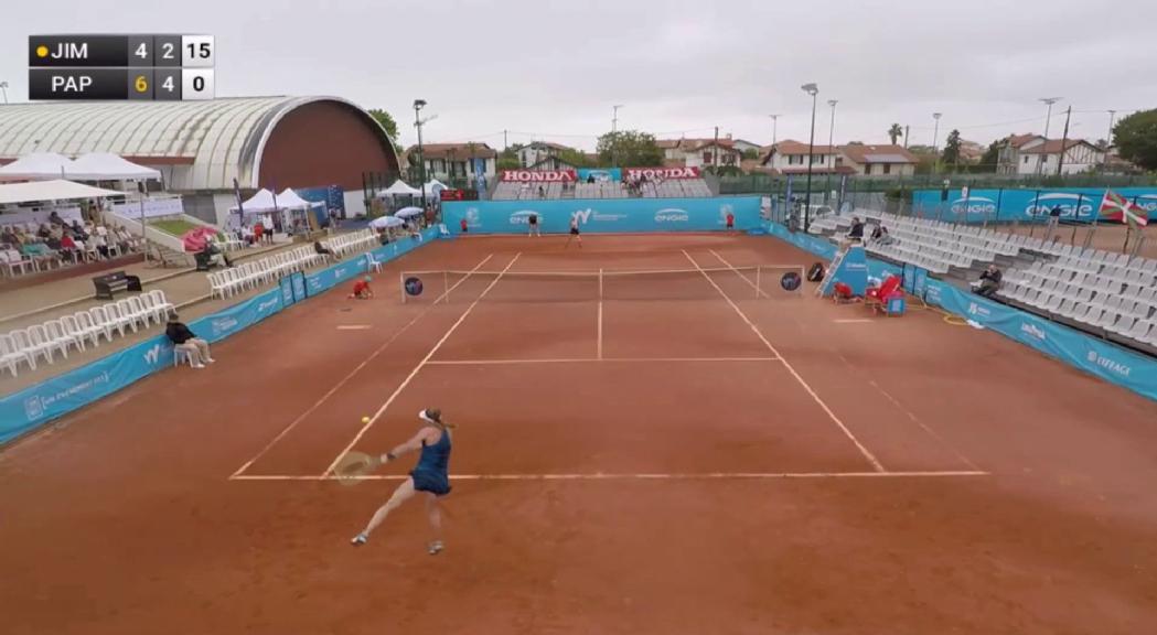 Vicky Jiménez perd a quarts de final a Biarritz