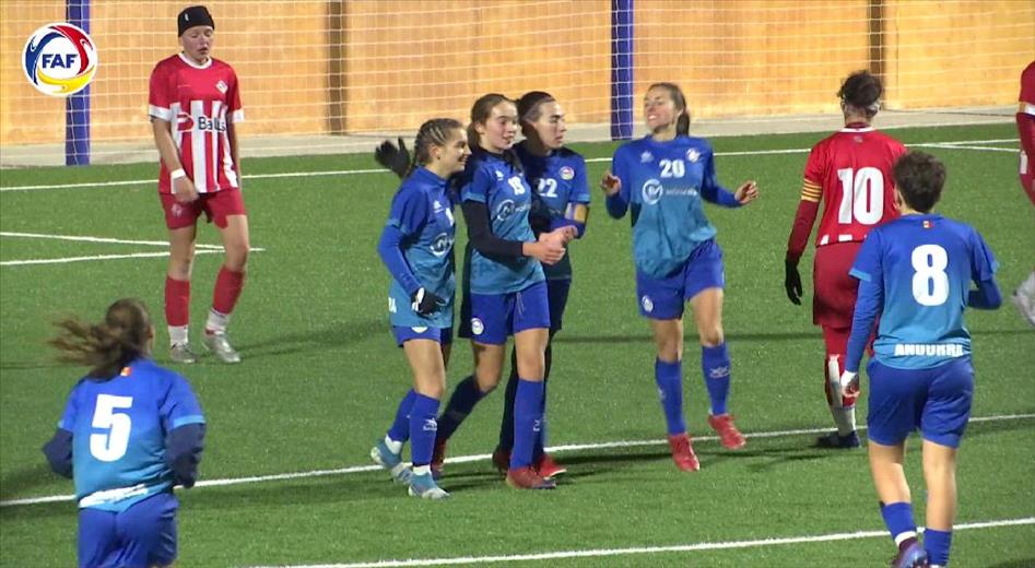 L'Enfaf femení va guanyar aquest dissabte el Berga per 4 a 2. L'e