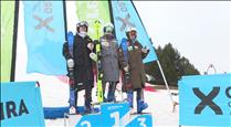 Victòria d'Íria Medina en l'eslàlom FIS de la pista Esparver