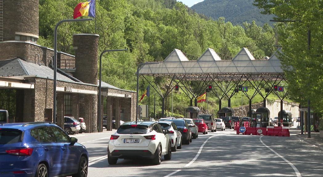 Visitants que pernocten i fronterers, excepcions de la vinyeta