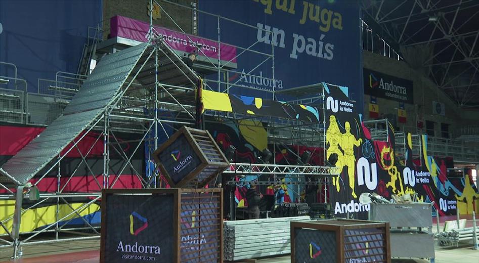 L'X-Trial d'Andorra la Vella ha passat factura al parquet del Pol