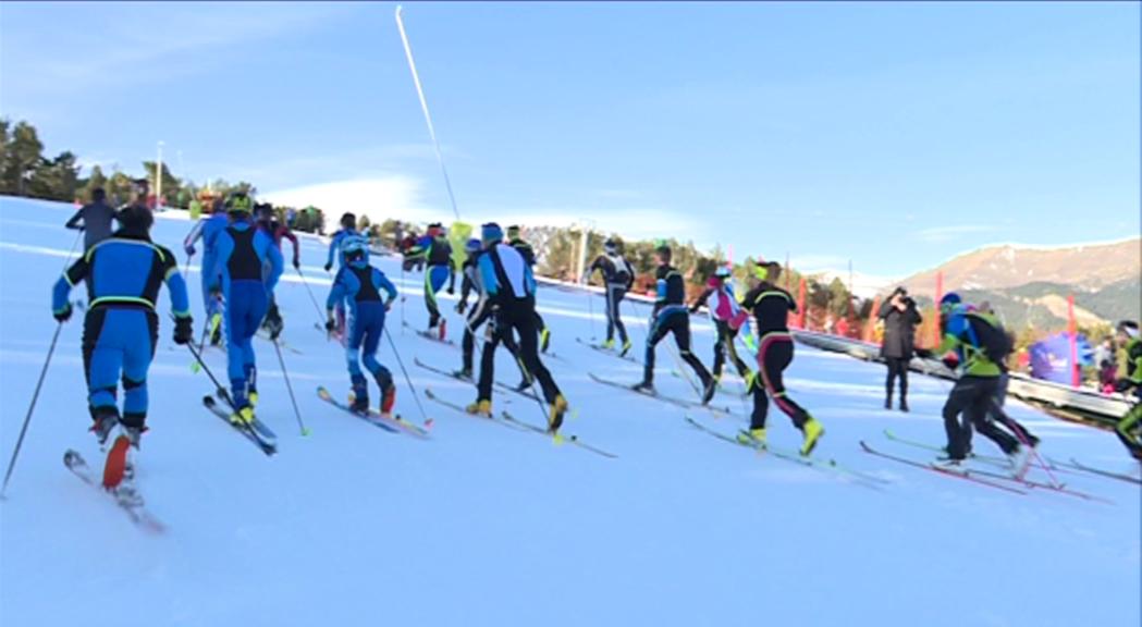 La cursa solidària Pal Skimo congrega mig centenar de participants 