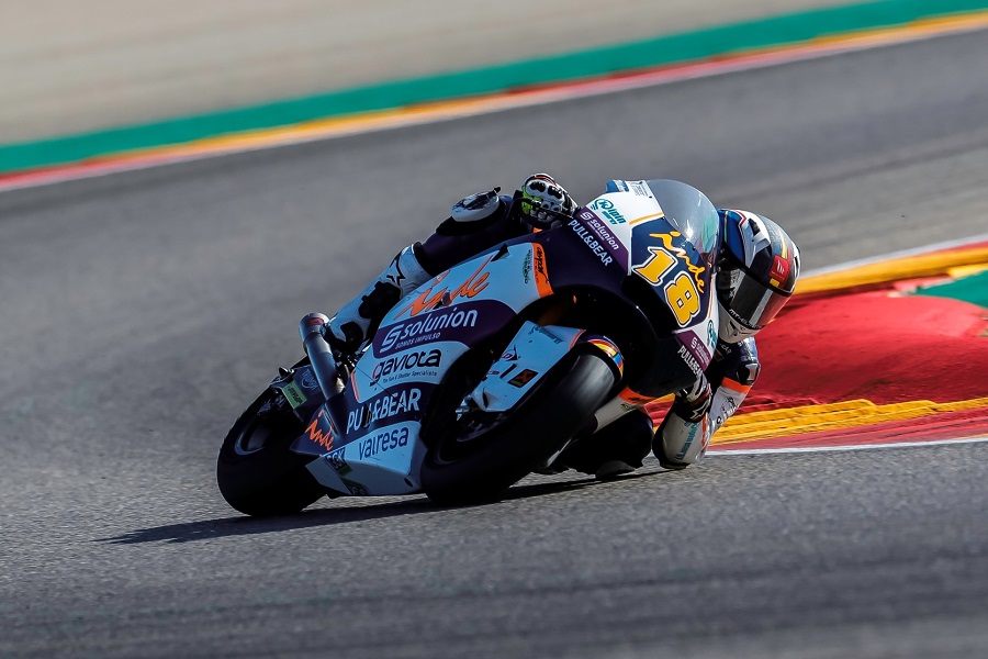 Xavi Cardelús acaba 22è al Gran Premi de Terol del Mundial de Moto2