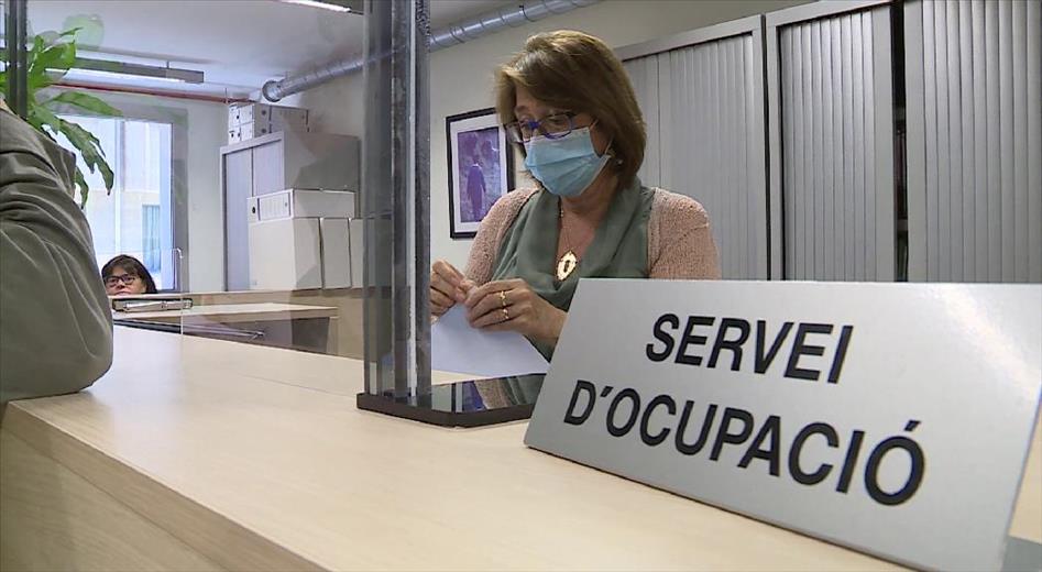 La xifra d'aturats inscrits al Servei d'Ocupació era al setembre 