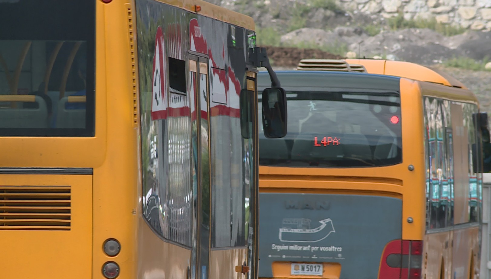 Els xofers de bus disposats a anar a la vaga 