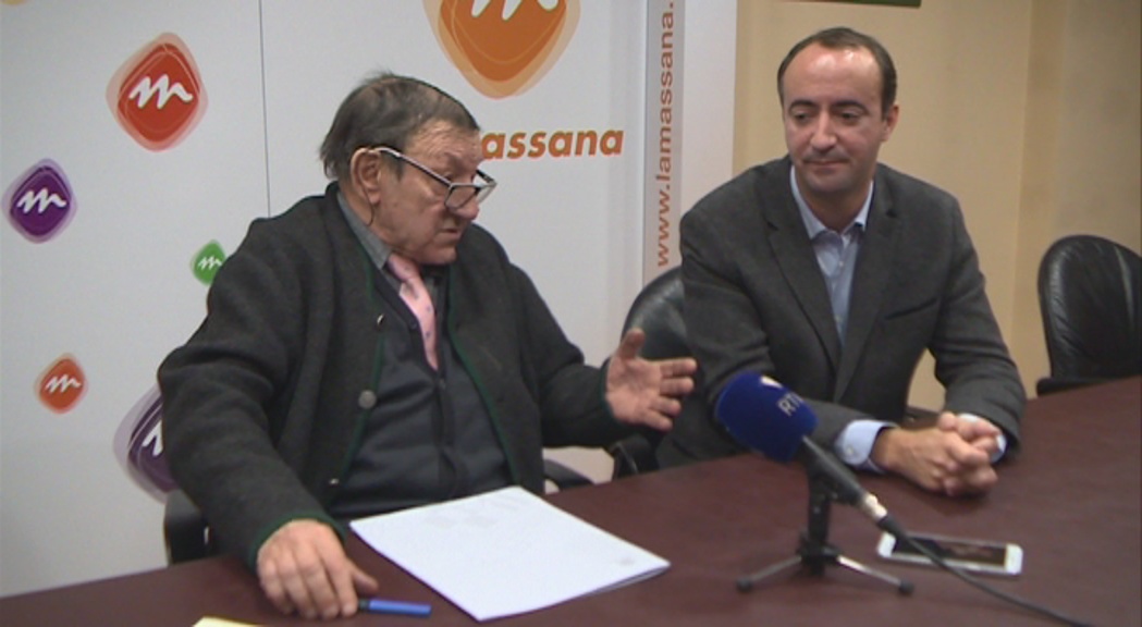 Antoni Morell cedeix el seu extens fons bibliogràfic a la biblioteca comunal de la Massana