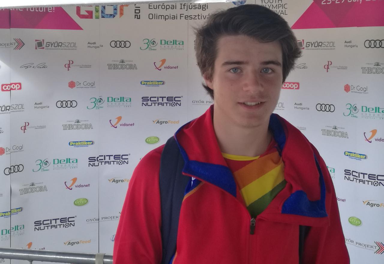 Gran resultat d´Arnau Roig al Festival Olímpic de la Joventut a G