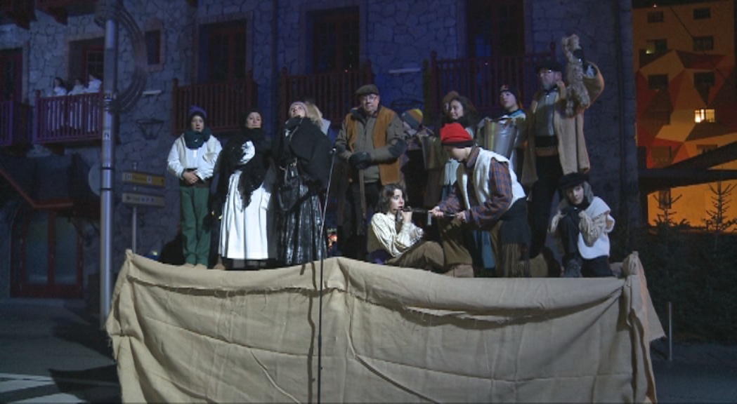 El Pessebre Vivent d'Escaldes-Engordany ultima els detalls abans de l'estrena aquest divendres