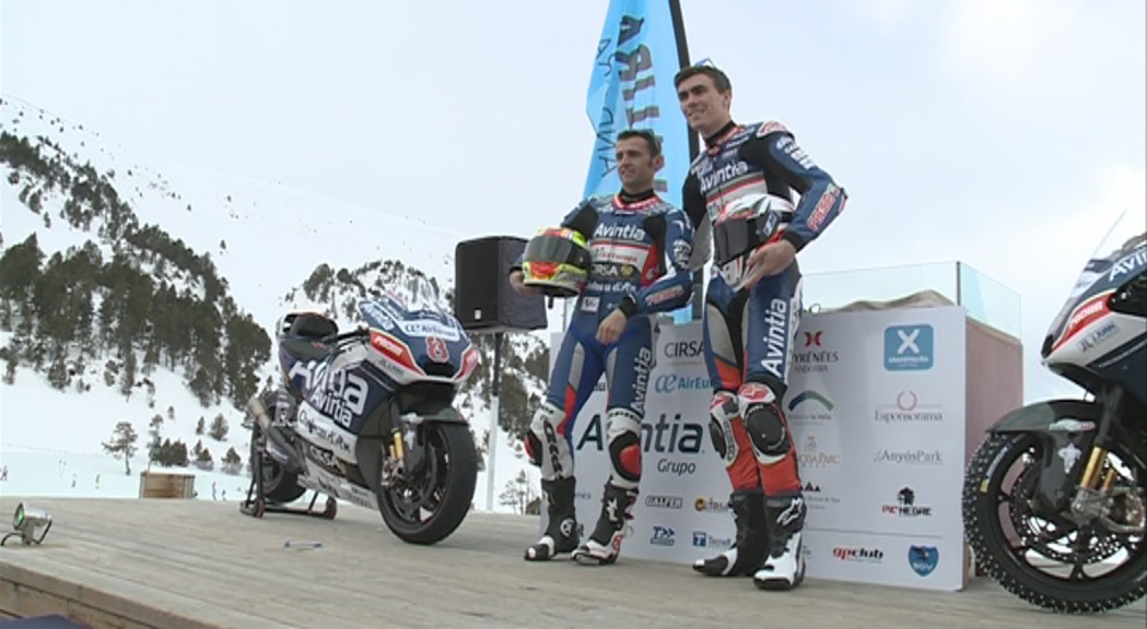 L'equip de MotoGP Avintia Racing es presenta oficialment a Andorra