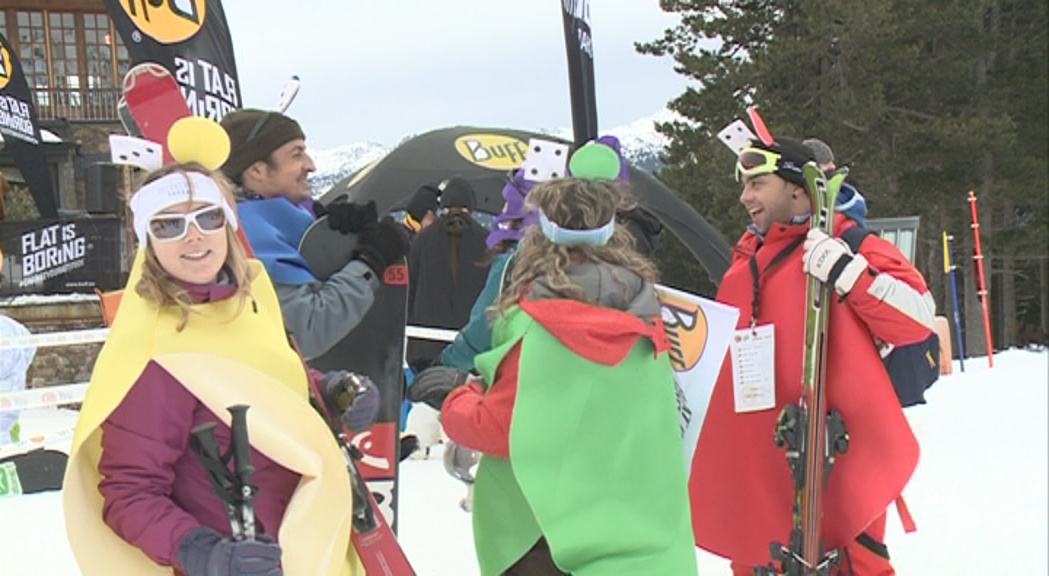 Vallnord, escenari d'una gimcana força original