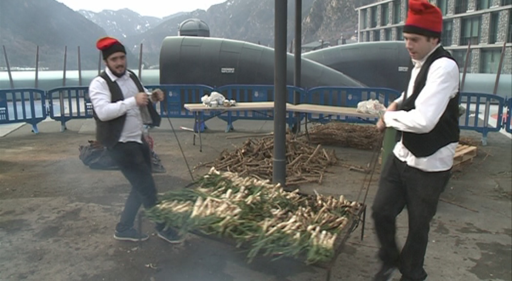 6.000 calçots per celebrar els 50 anys d'agermanament entre Andorra i Valls