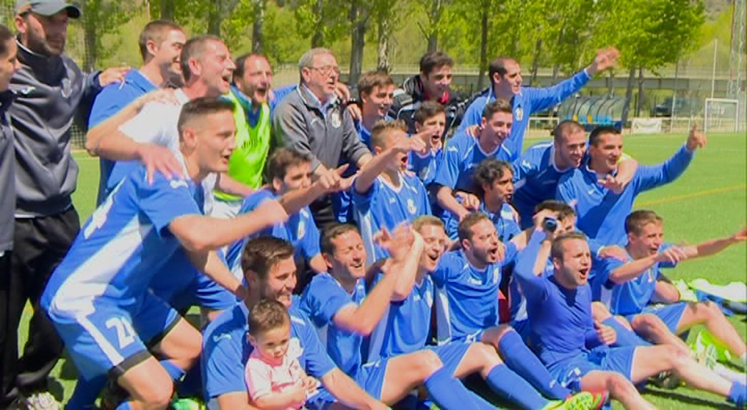 El Futbol Club Santa Coloma, campió de lliga