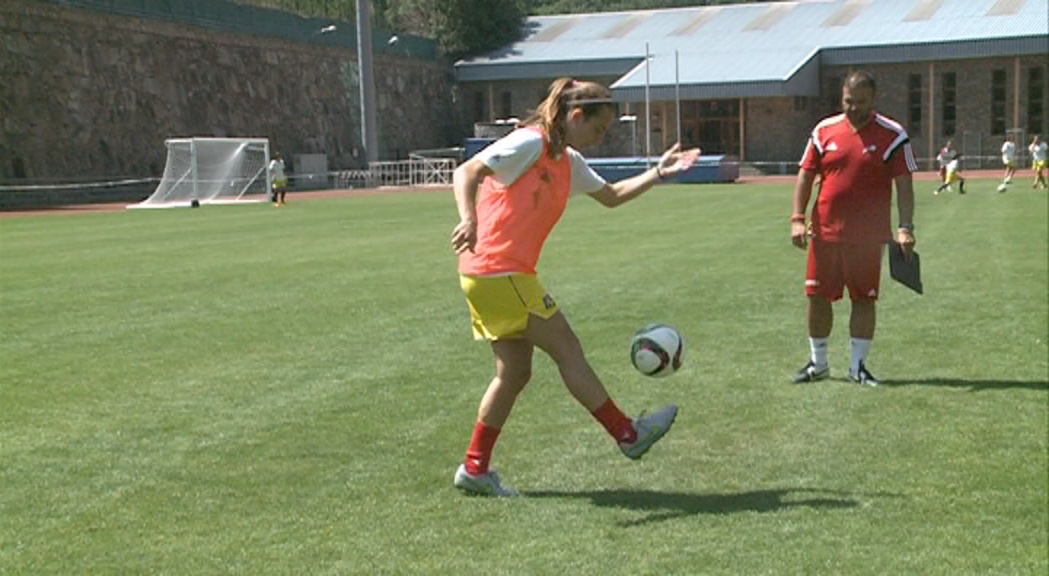 Andorra acull el seu primer Campus de futbol femení