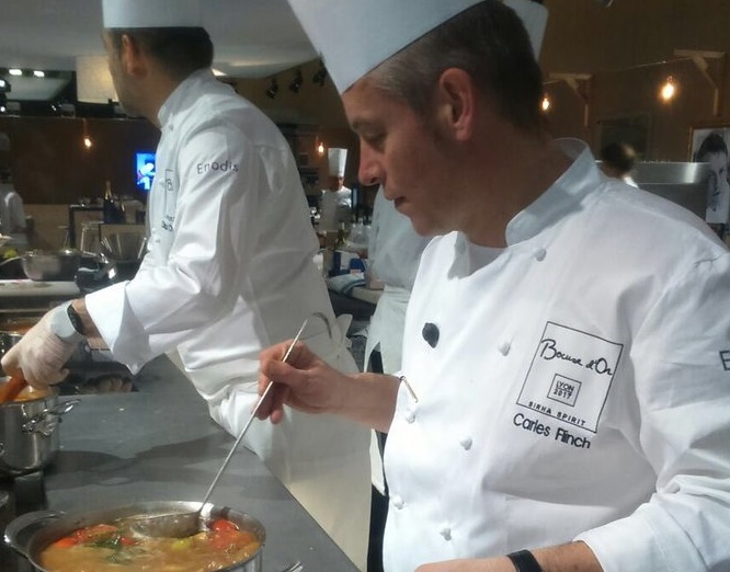 Carles Flinch es converteix en el primer cuiner andorrà a participar en el prestigiós concurs Bocuse d'Or