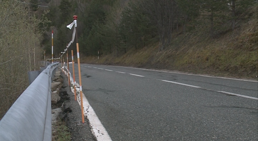 Adjudicades les obres de manteniment de la carretera de Montaup